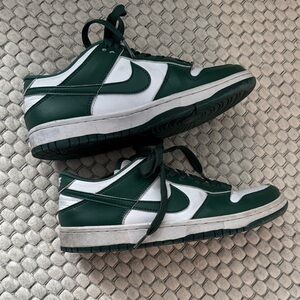 Nike Green and White Women's Sneakers